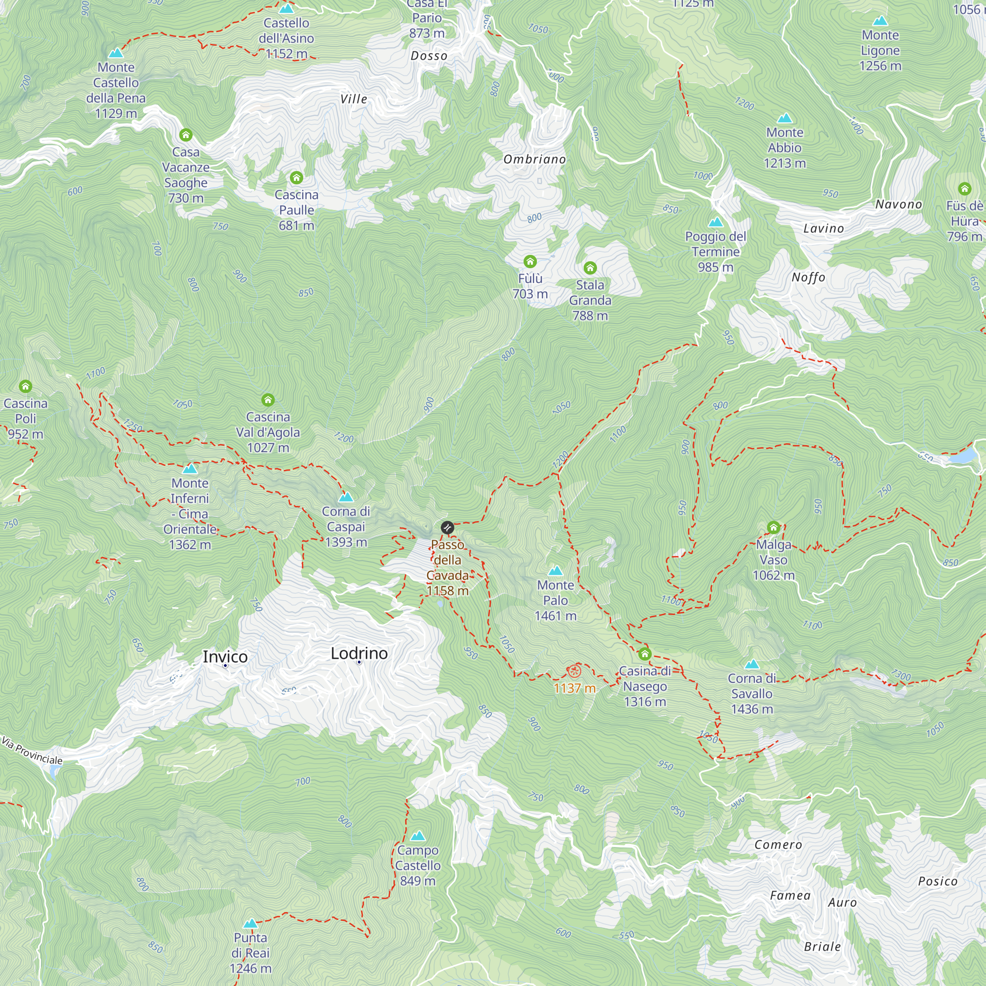 La Cà map