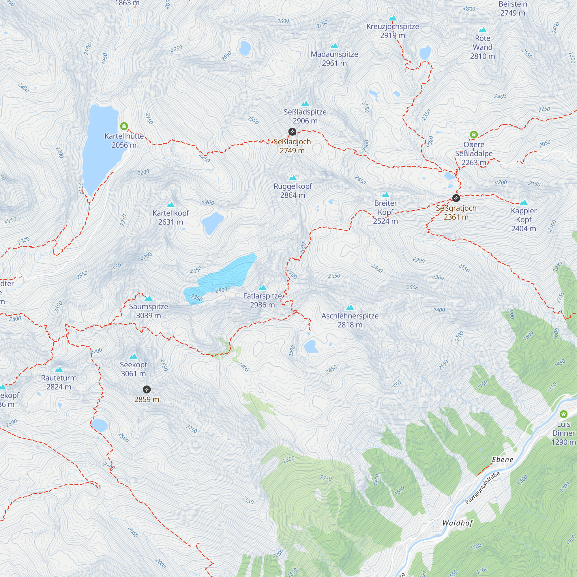 Kieler Wetterhütte map