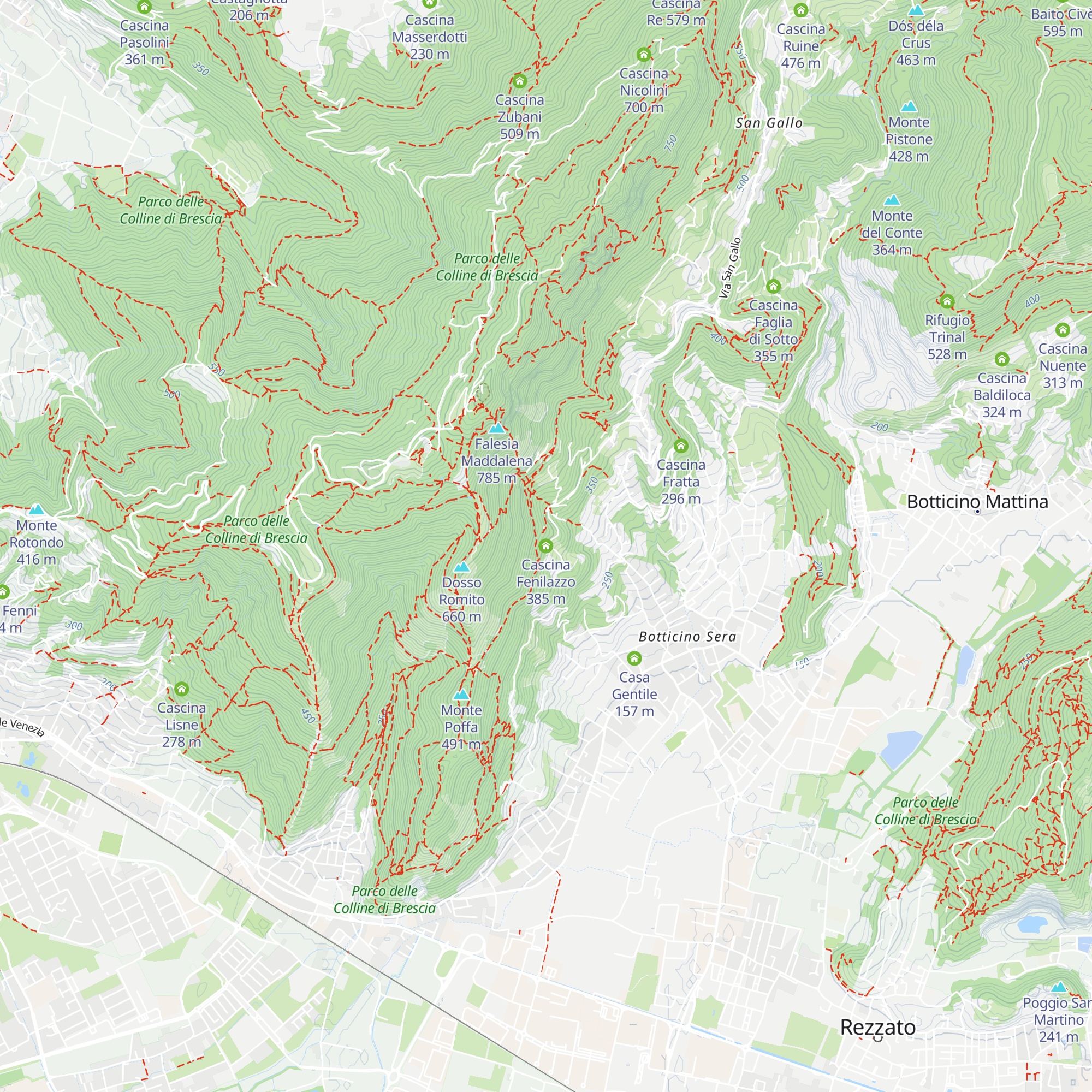 Cascina Fenilazzo map