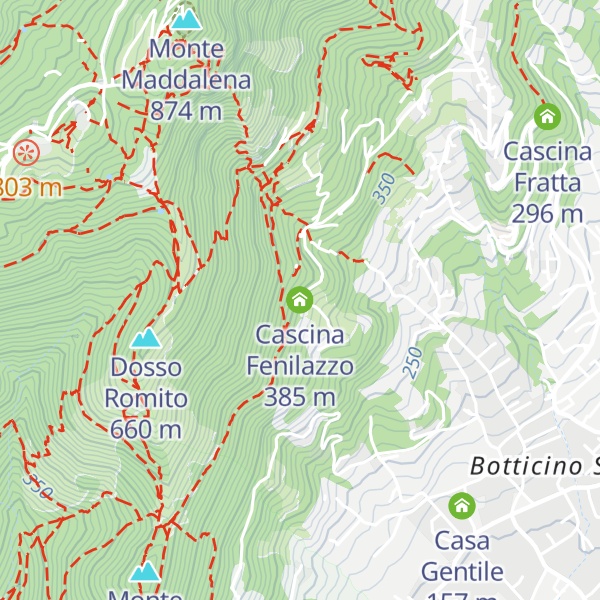 Map of Cascina Fenilazzo