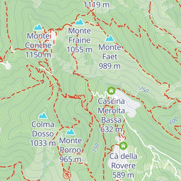 Map of Cascina Merolta Alta