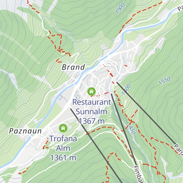 Map of Restaurant Sunnalm