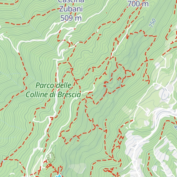 Map of Cascina Zani