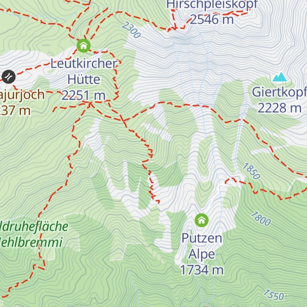 Map of JH