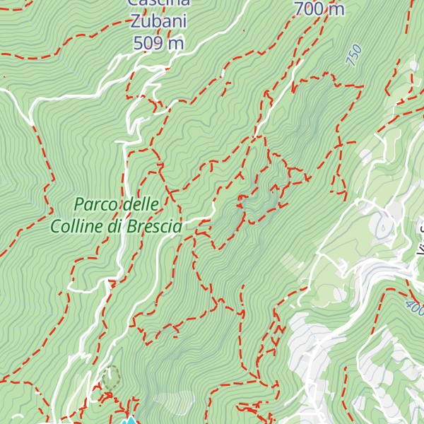 Map of Monte Denno