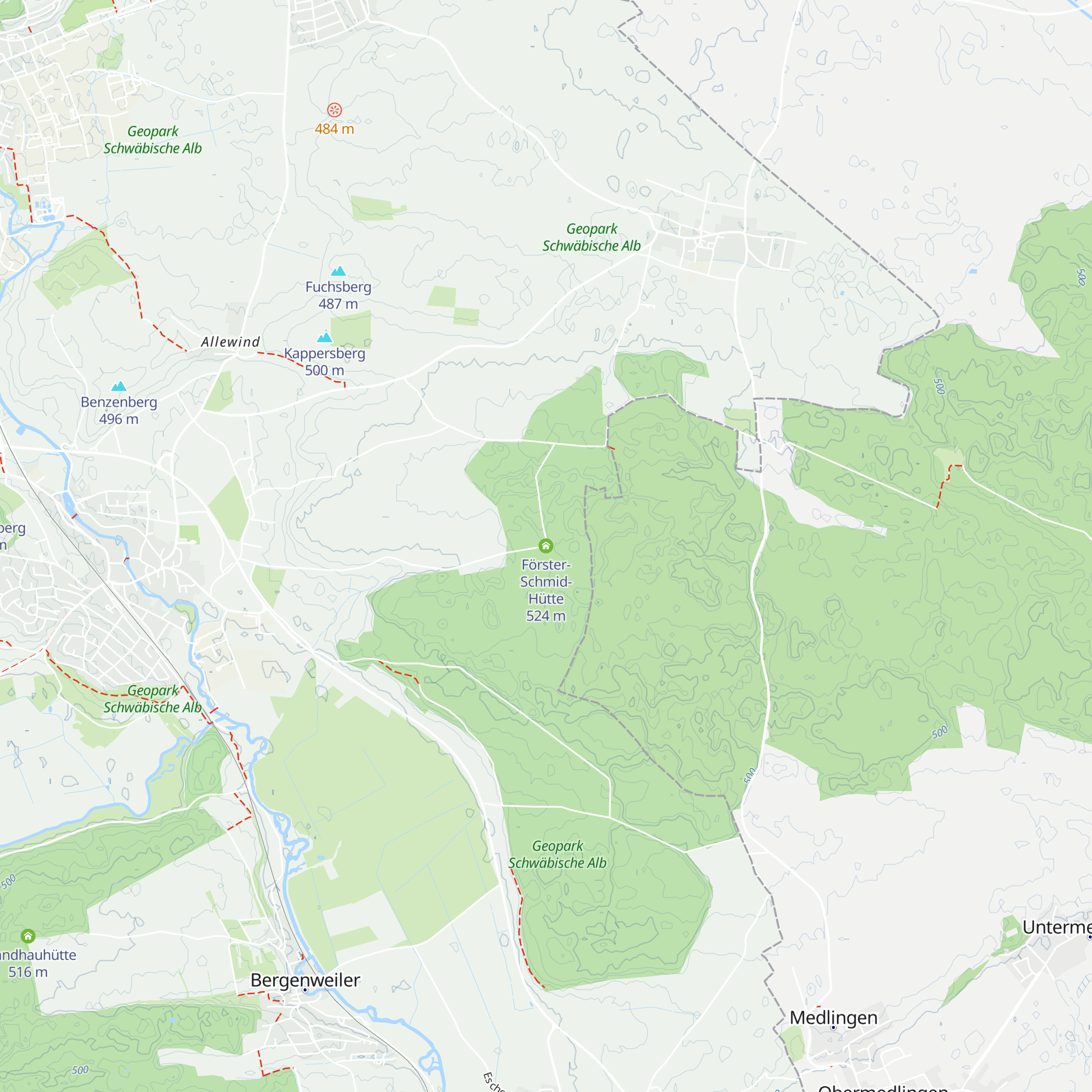 Förster-Schmid-Hütte map