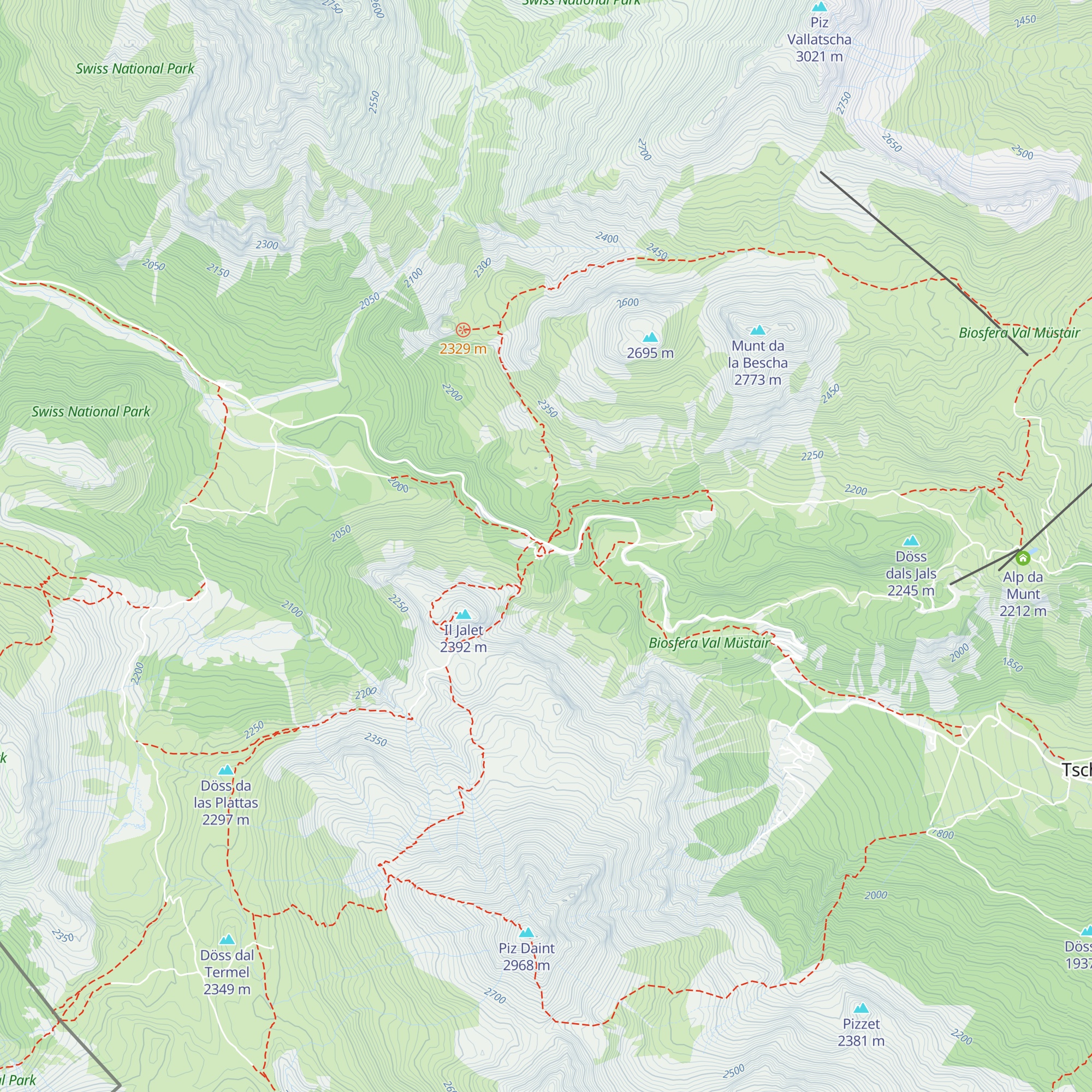 Hotel Süsom Givè map