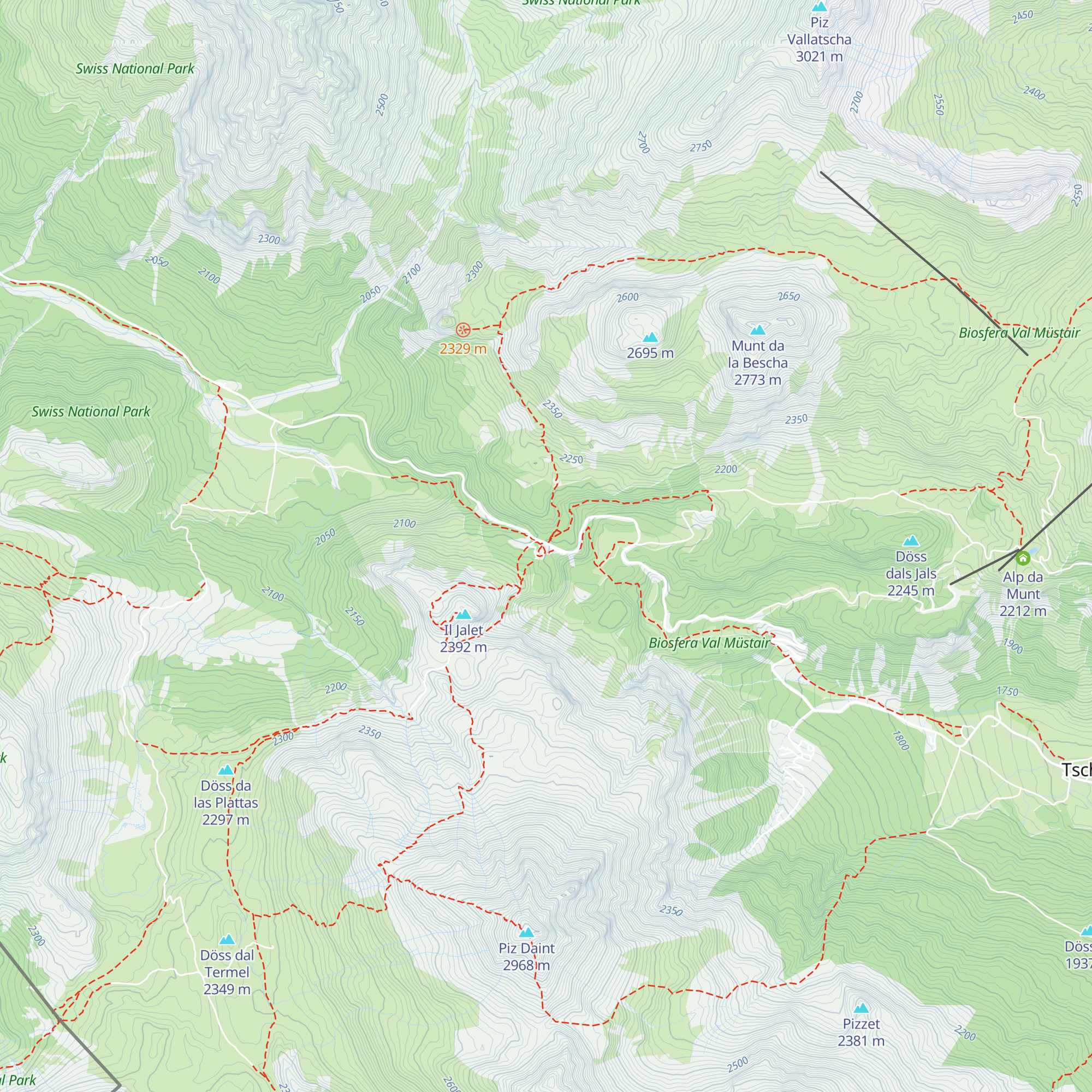Hotel Süsom Givè map