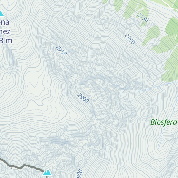 Map of Piz Pala Gronda