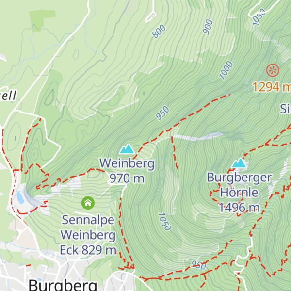 Map of Hof der Alpe Schertelbrunnen
