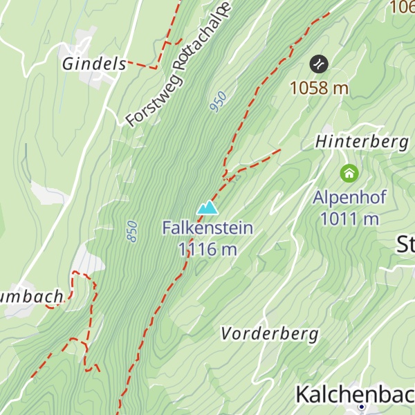 Map of Falkenstein