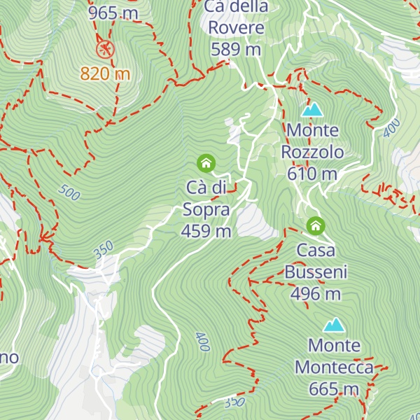 Map of Cascina El Pianel