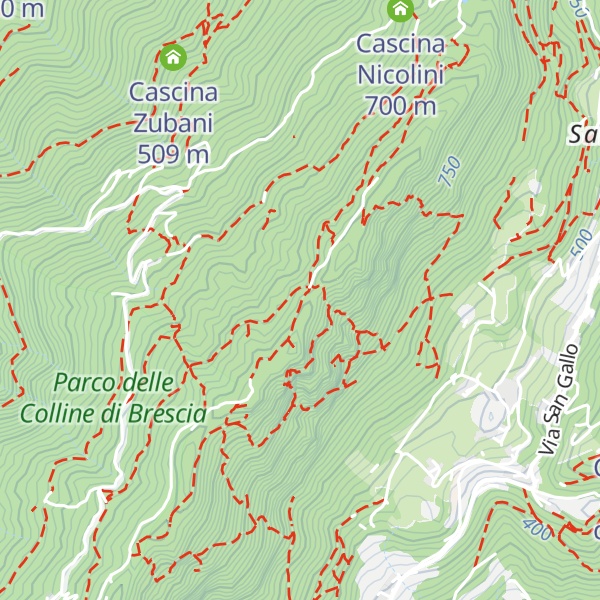 Map of Cascina Rossi