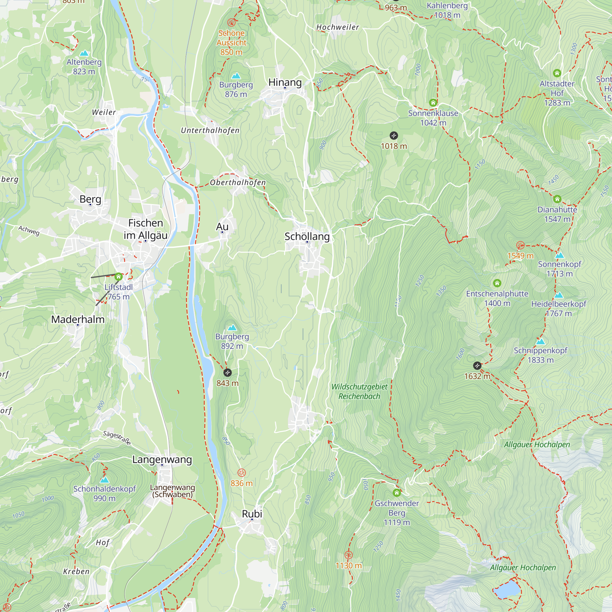 Andreashof map