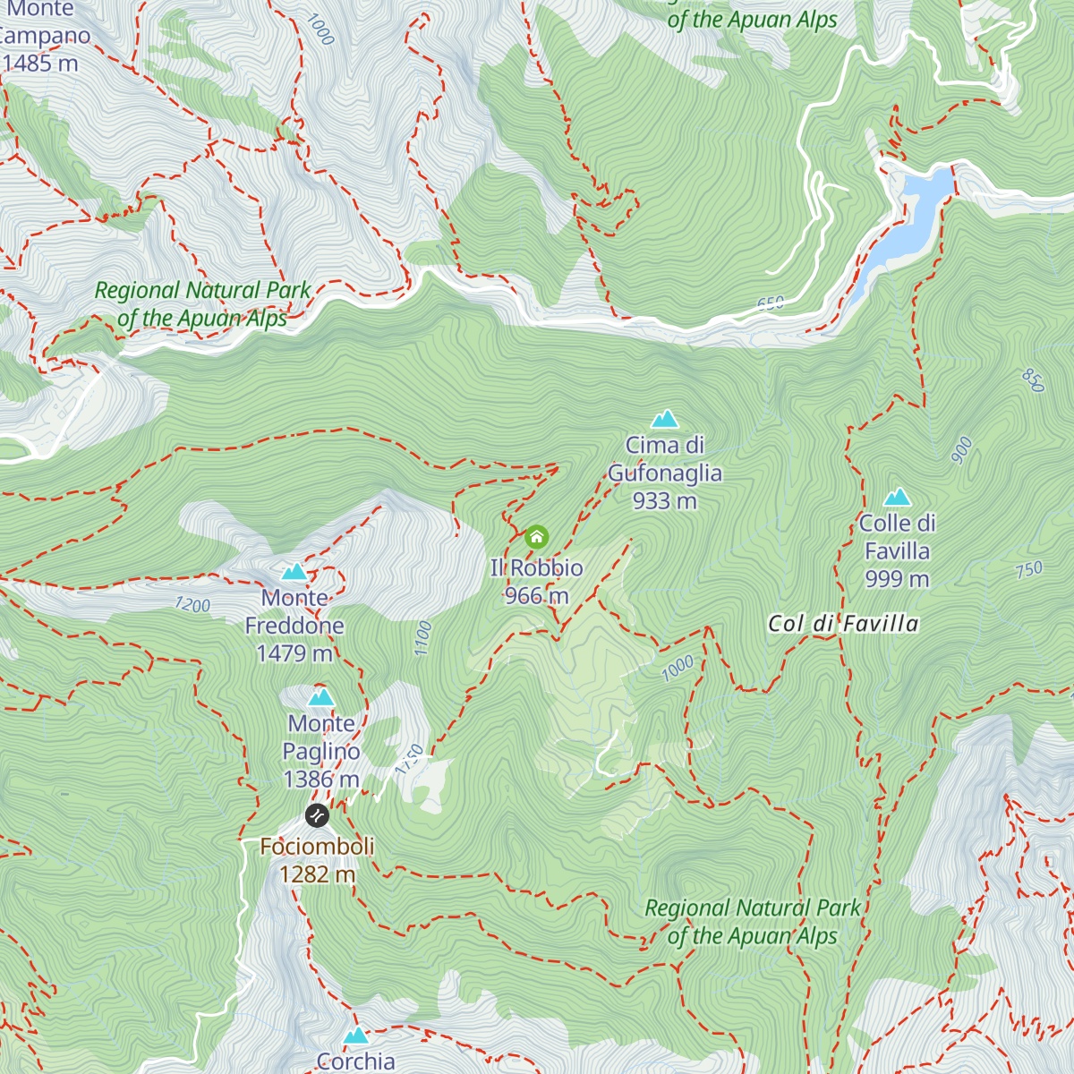 Il Robbio map