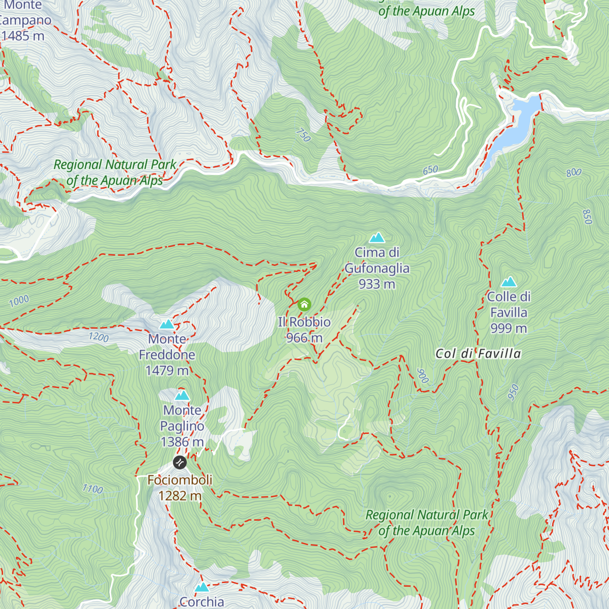 Il Robbio map