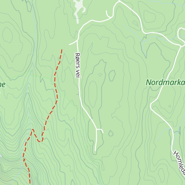 Map of Skarpsnoåsen