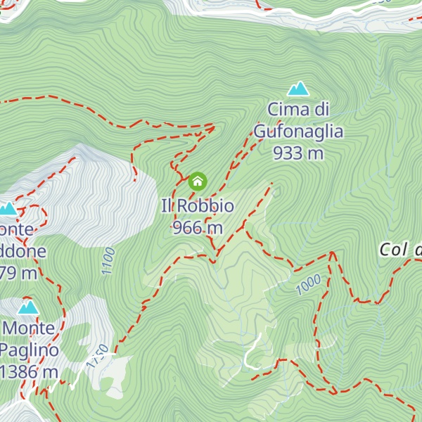 Map of La Quiete