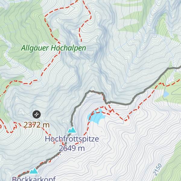 Map of Mädelegabel