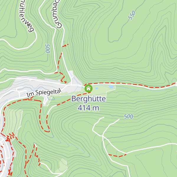 Map of Berghütte
