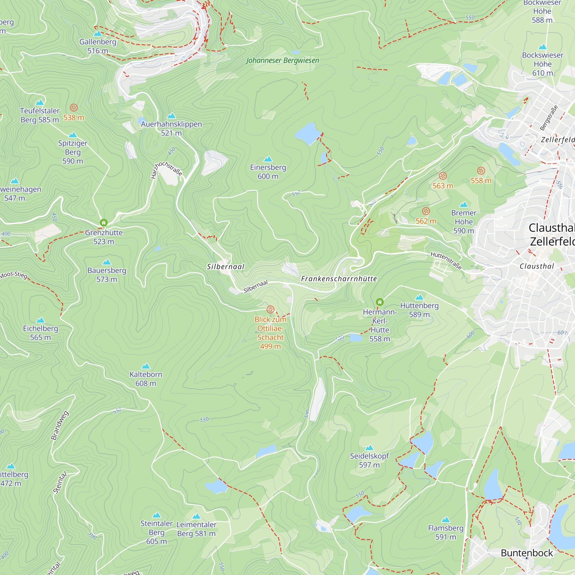 Sepp-Ruf-Hütte map