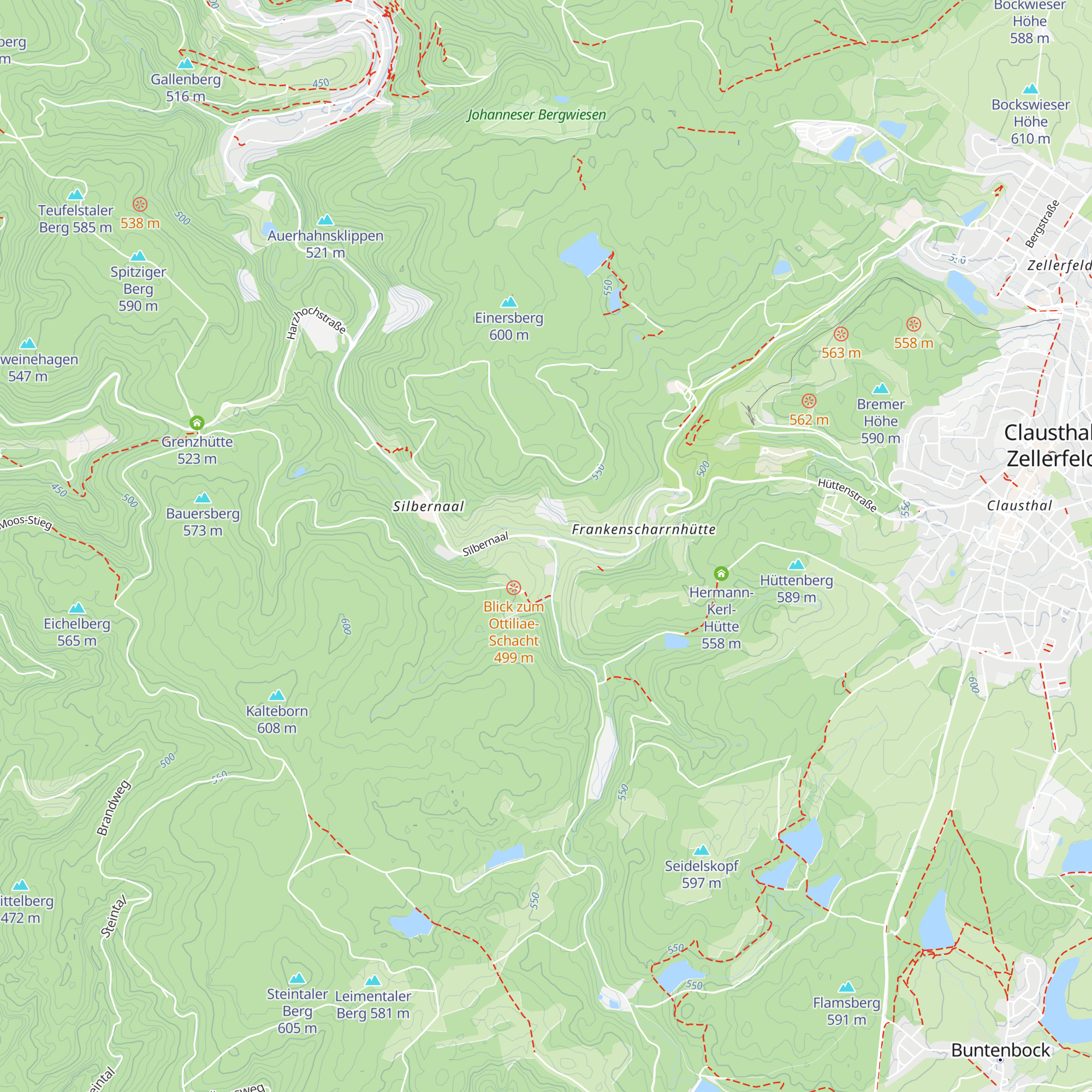 Sepp-Ruf-Hütte map