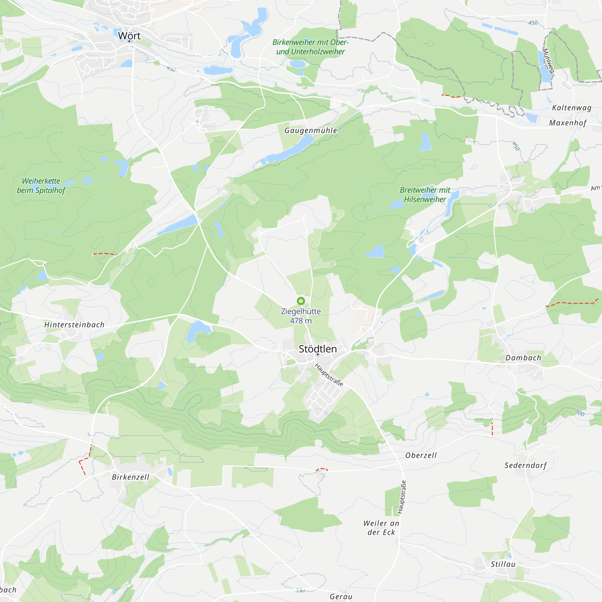 Ziegelhütte map