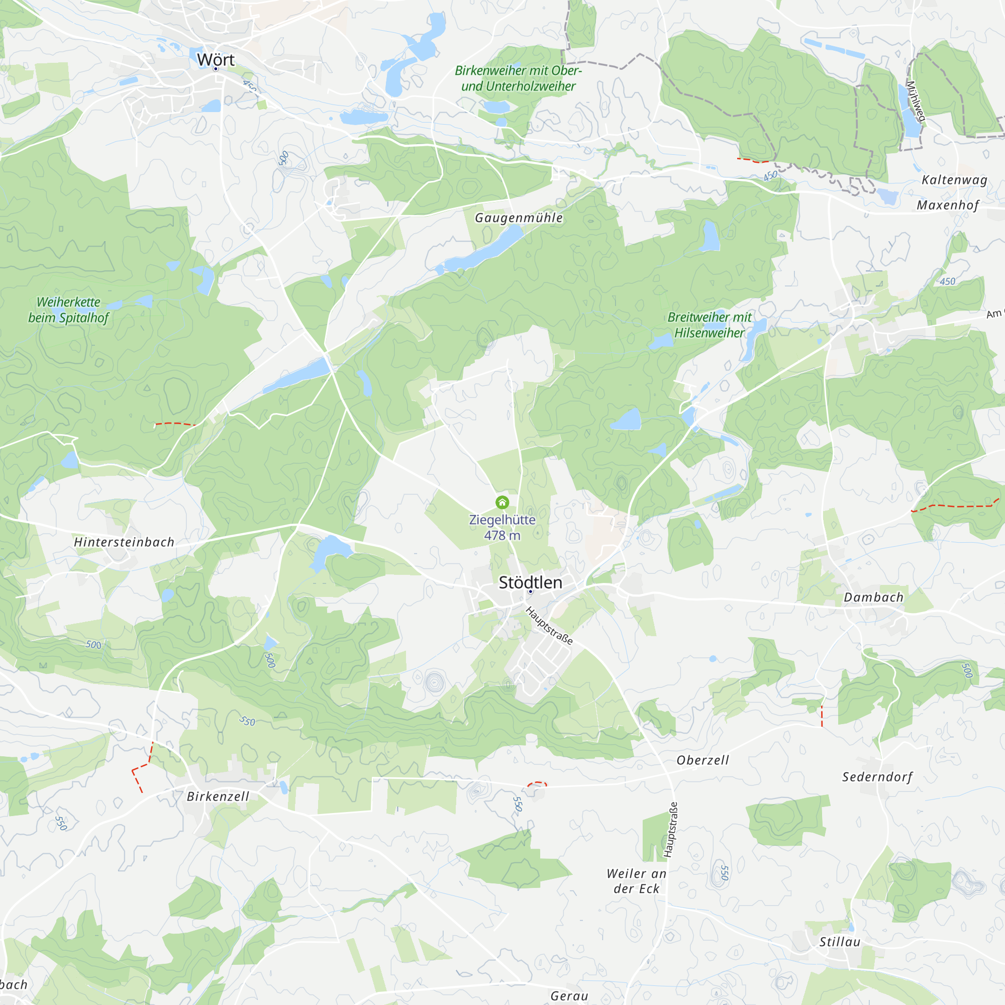 Ziegelhütte map