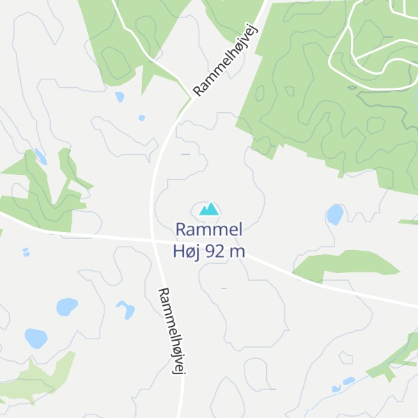 Map of Rammel Høj