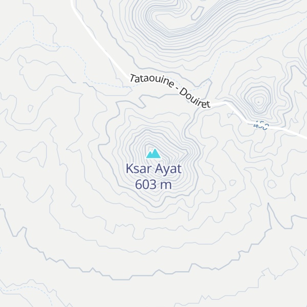 Map of Ksar Ayat