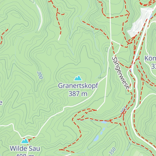 Map of Granertskopf