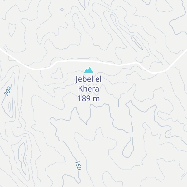 Map of Jabal Ruwayn
