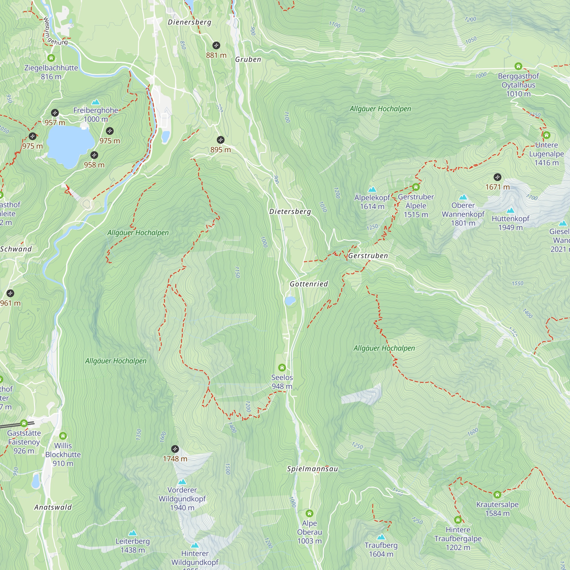 Christlessee map