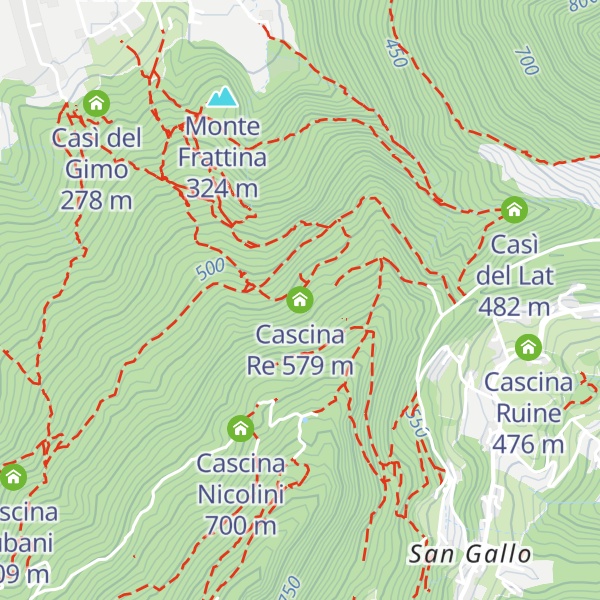 Map of Cascina Re