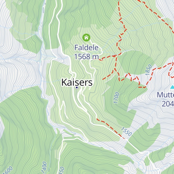 Map of Edelweißhaus