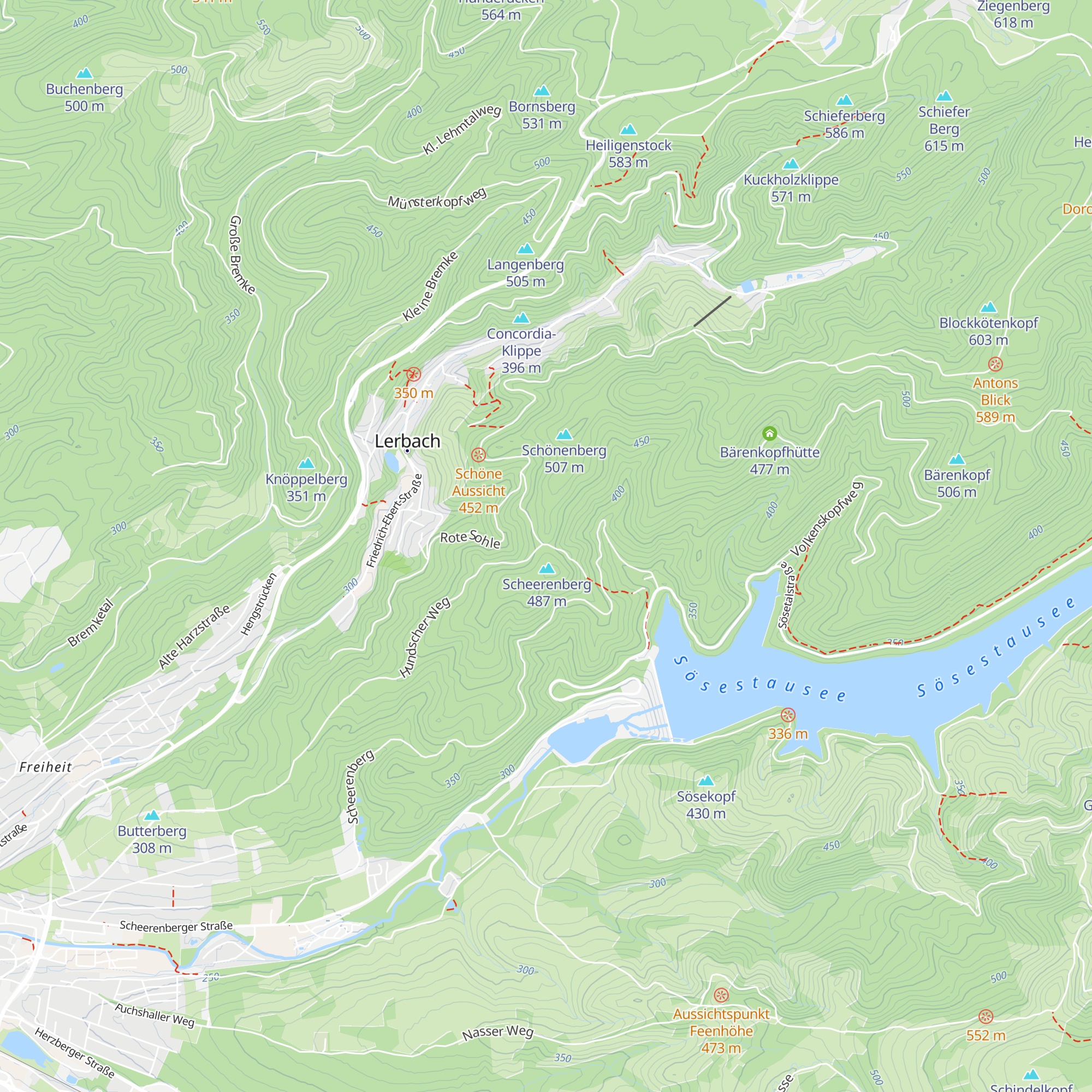 Köhlerhütte map