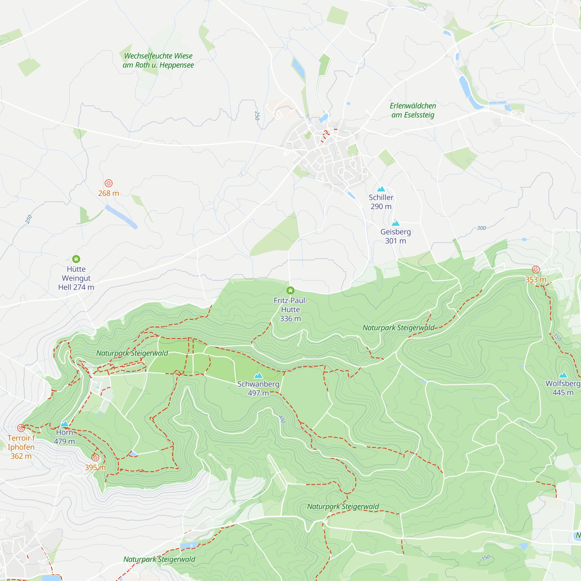 Fritz-Paul-Hütte map