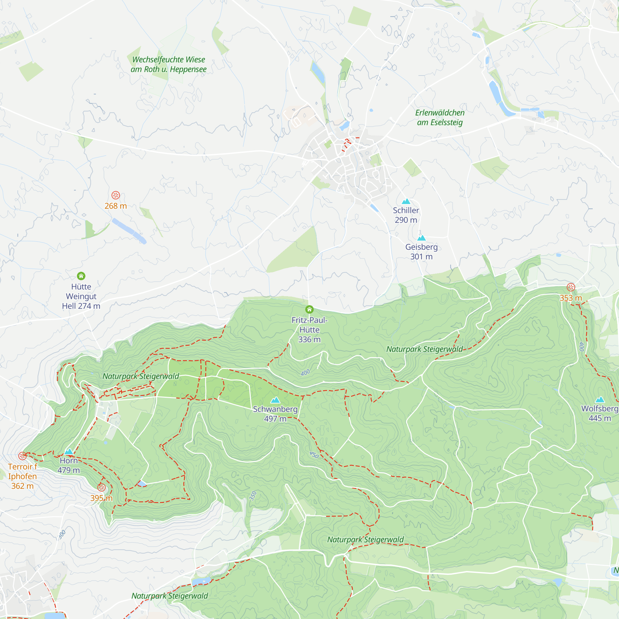 Fritz-Paul-Hütte map