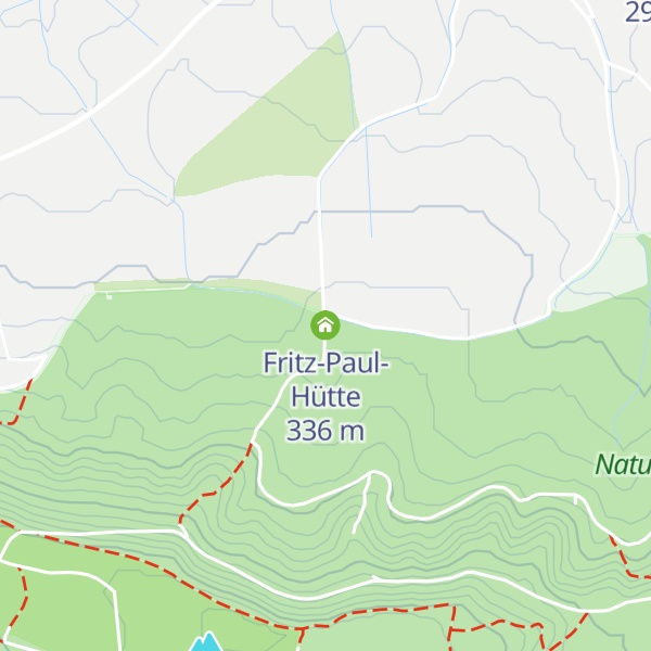 Map of Fritz-Paul-Hütte
