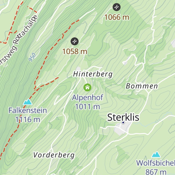 Map of Alpenhof