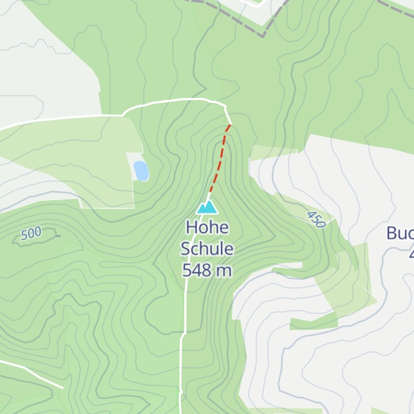 Map of Hohe Schule