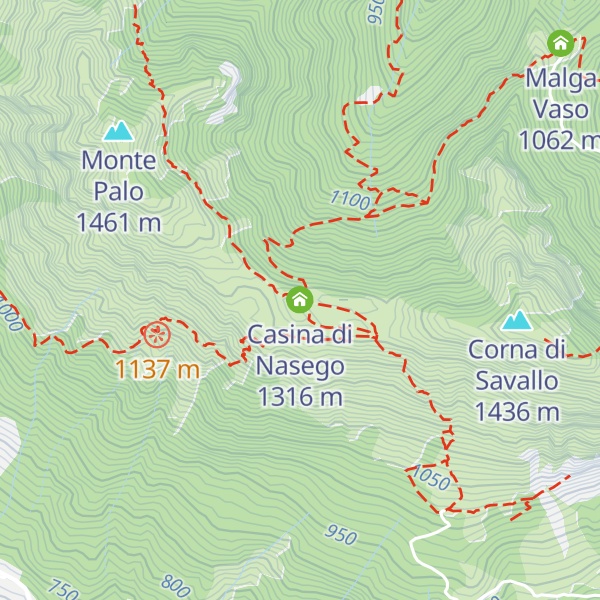 Map of Casina di Nasego