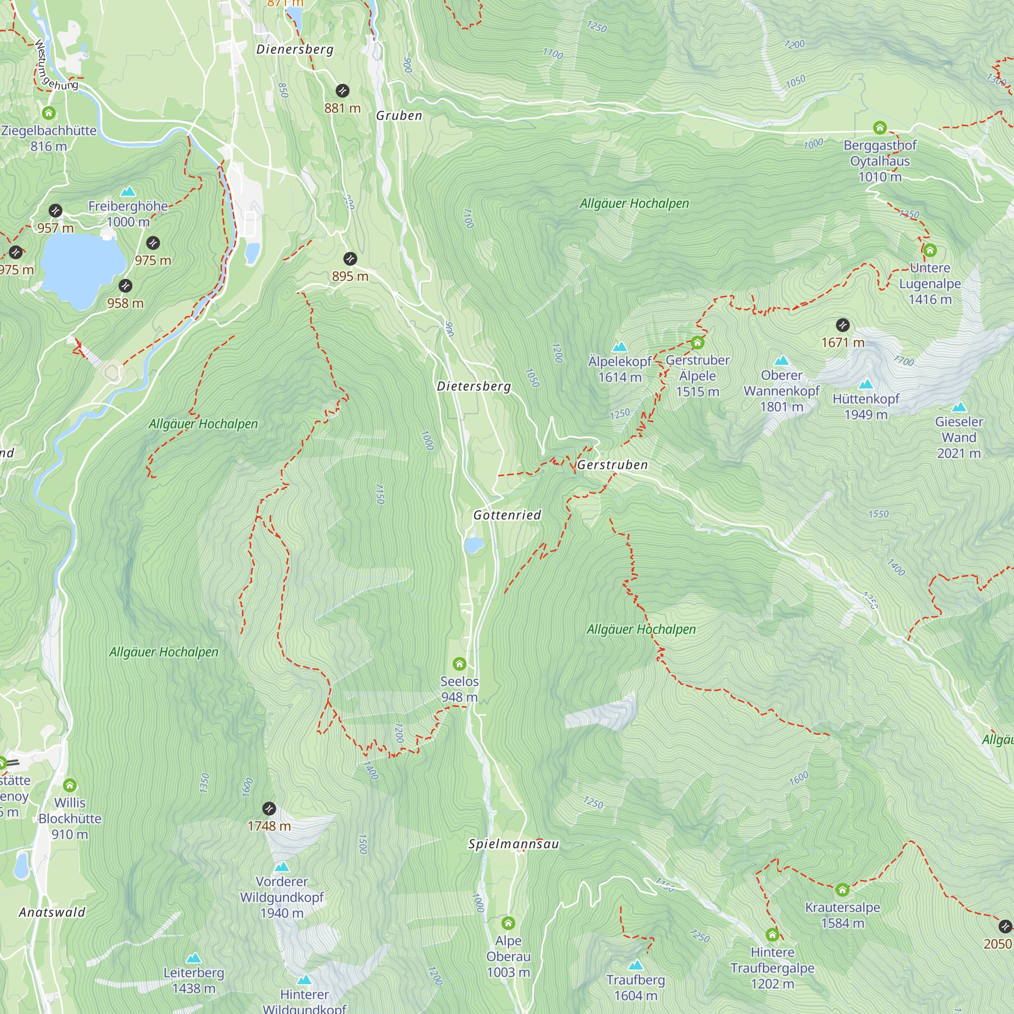 Haus Gottenried map