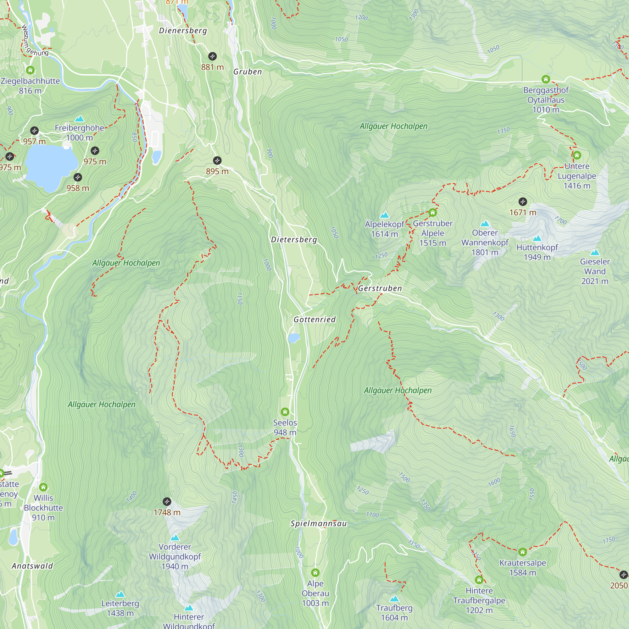 Haus Gottenried map