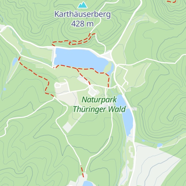 Map of Schloss Wilhelmsthal