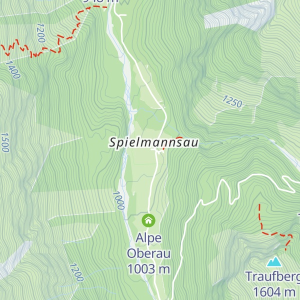 Map of Murmeleshütte