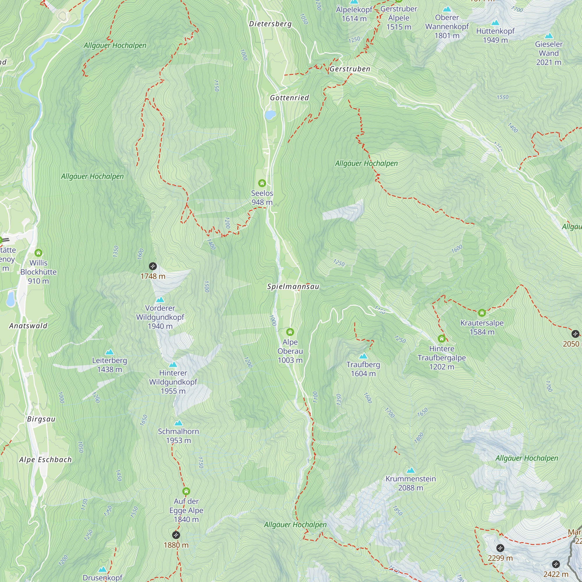 Murmeleshütte map