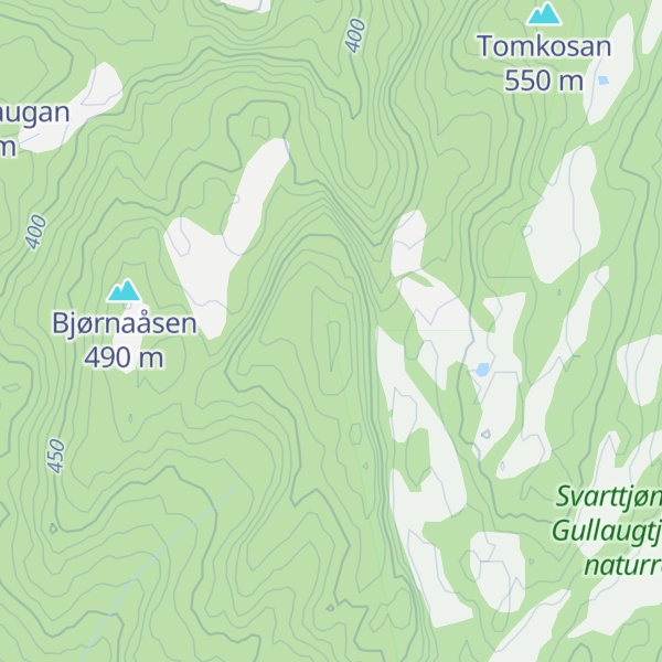 Map of Hagåskarvan