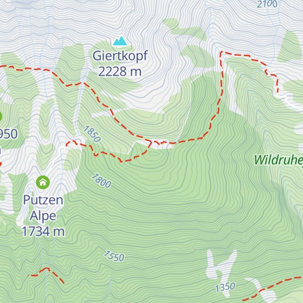 Map of Walchererhöhe