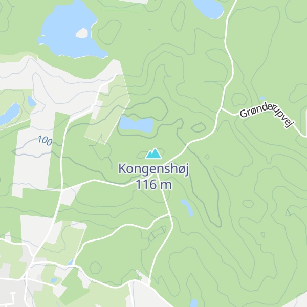 Map of Kongenshøj